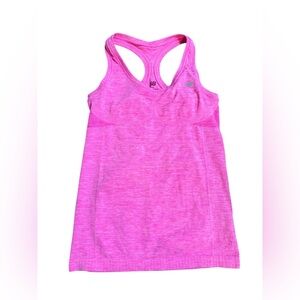 New Balance Hot Pink Racerback Active Tank Top Women’s‎ Sz L Fitted Comfortable